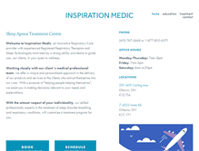 Tablet Screenshot of inspirationmedic.com